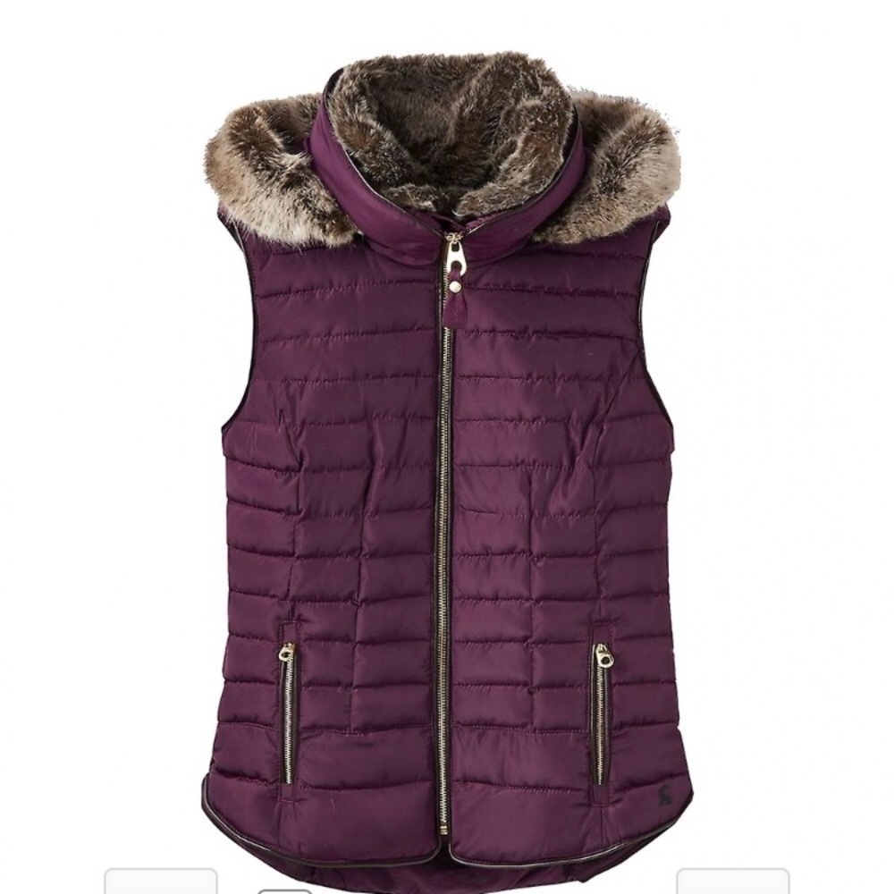 Joules Melbury Padded Vest NWT size 8 S/M